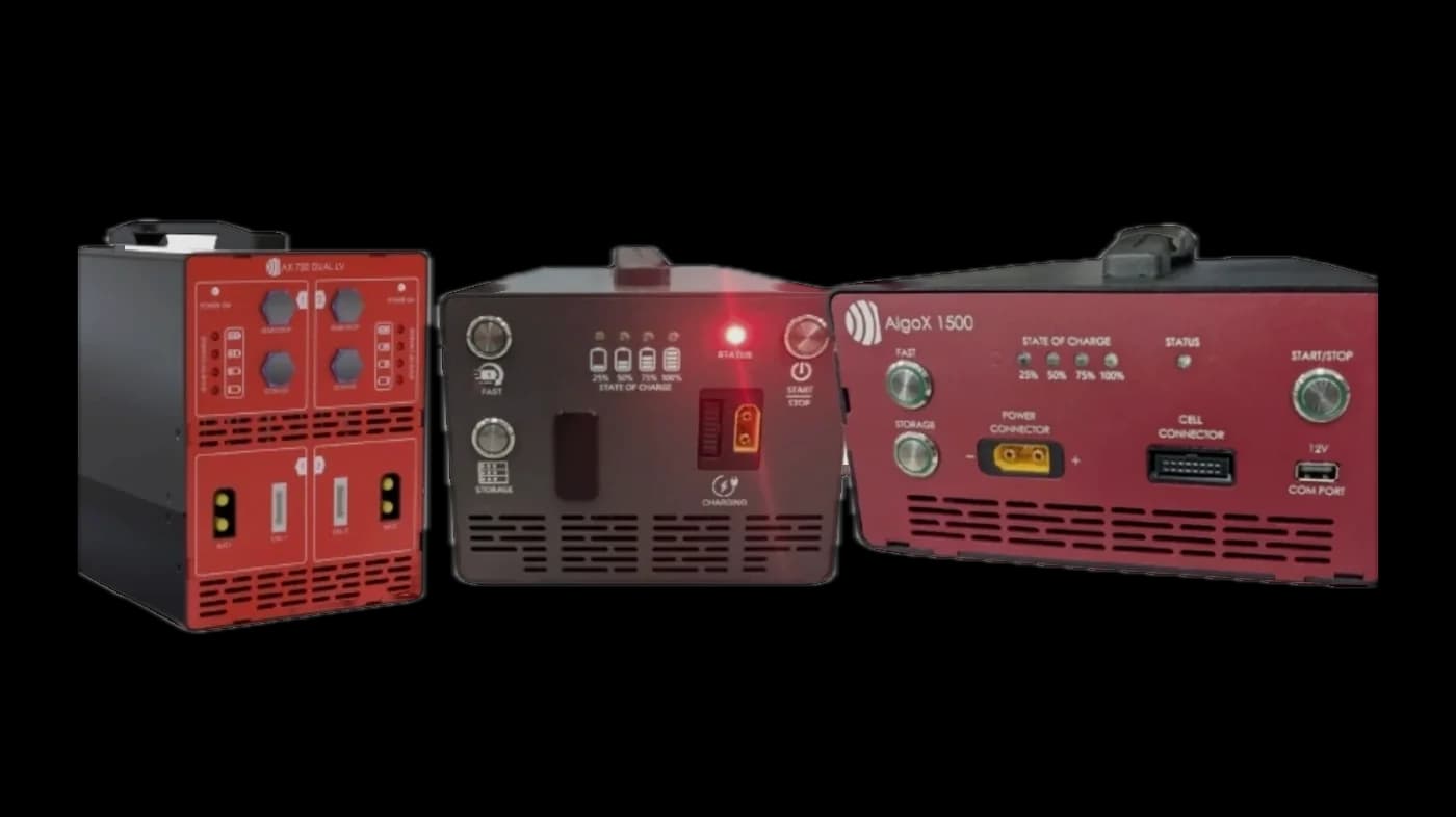 AX Charger family: AX 750 DUAL LV, AX 750 and AX 1500