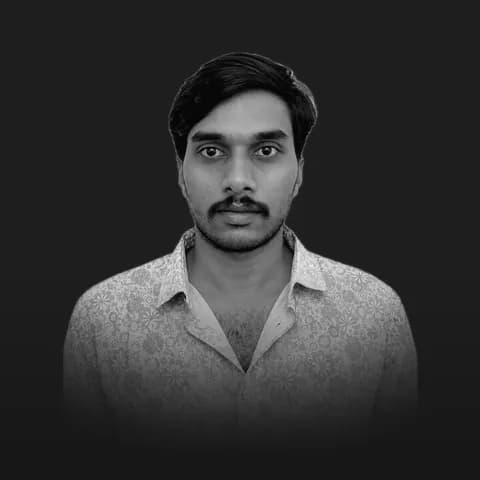 Nishanth G, Associate Quality Control